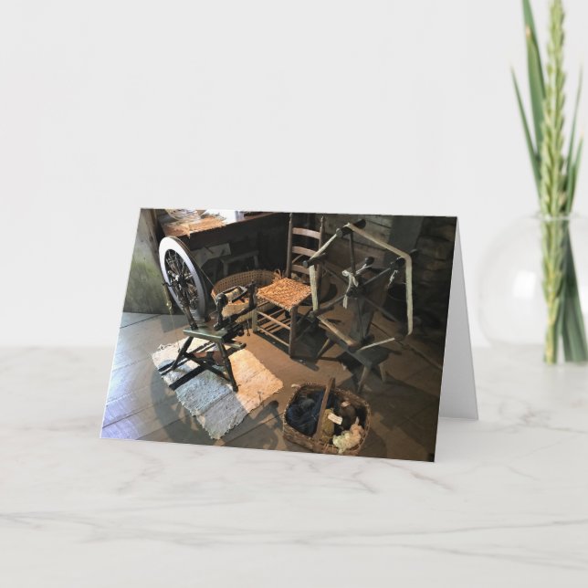 Appalachian Home Life at Mabry Mill, Virginia Card (Front)