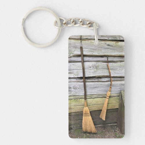 Appalachian Lifestyle at Mabry Mill Virginia Keychain