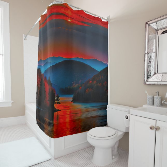 Appalachian Mountains 003 Shower Curtain (In Situ)