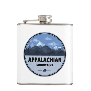 Appalachian Mountains Camping Flask