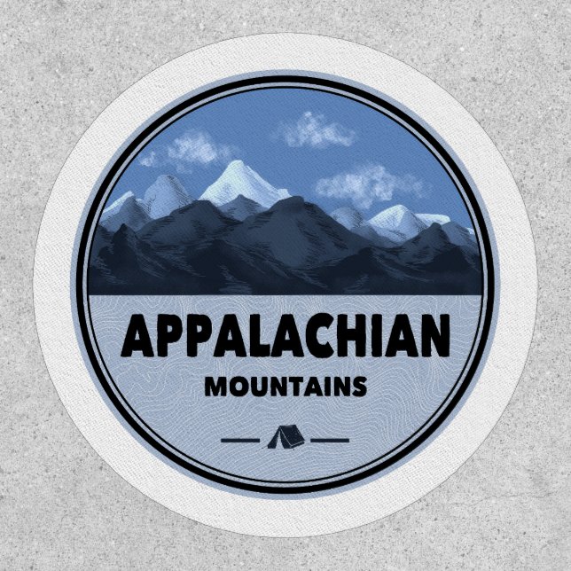 Appalachian Mountains Camping Patch (Front)