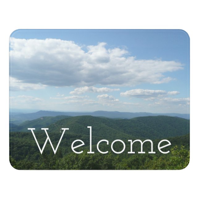 Appalachian Mountains I Door Sign (Contemporary Front)