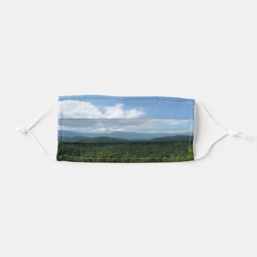 Appalachian Mountains I Shenandoah Adult Cloth Face Mask (Front, Folded)