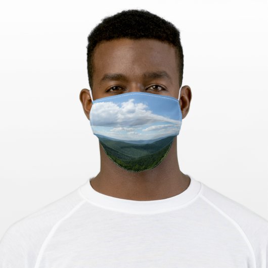 Appalachian Mountains I Shenandoah Adult Cloth Face Mask (Worn)