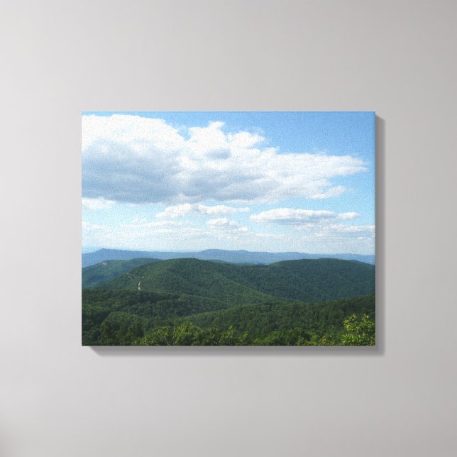 Appalachian Mountains I Shenandoah Canvas Print (Front)