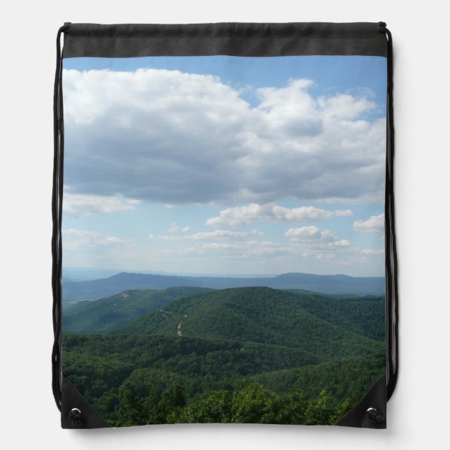 Appalachian Mountains I Shenandoah Drawstring Bag (Front)