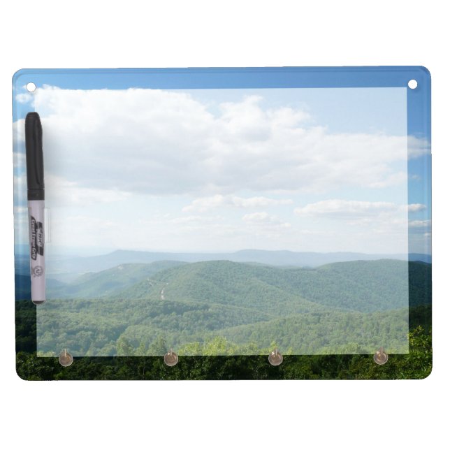 Appalachian Mountains I Shenandoah Dry Erase Board With Keychain Holder (Front)