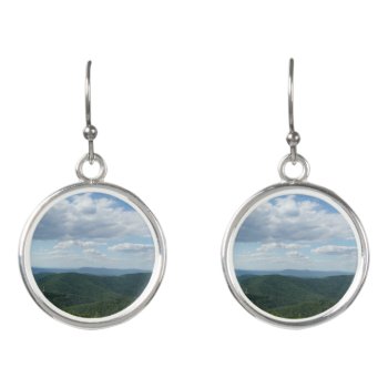Appalachian Mountains I Shenandoah Earrings by mlewallpapers at Zazzle