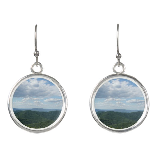 Appalachian Mountains I Shenandoah Earrings (Front)