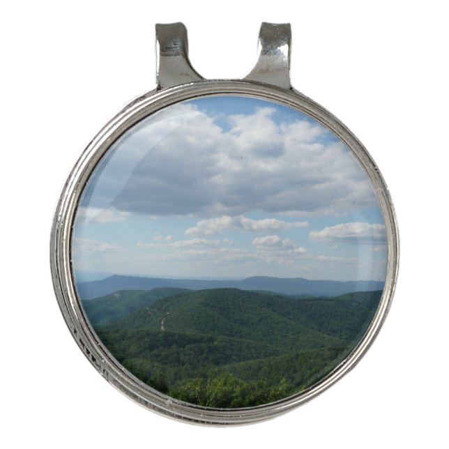 Appalachian Mountains I Shenandoah Golf Hat Clip (Front)