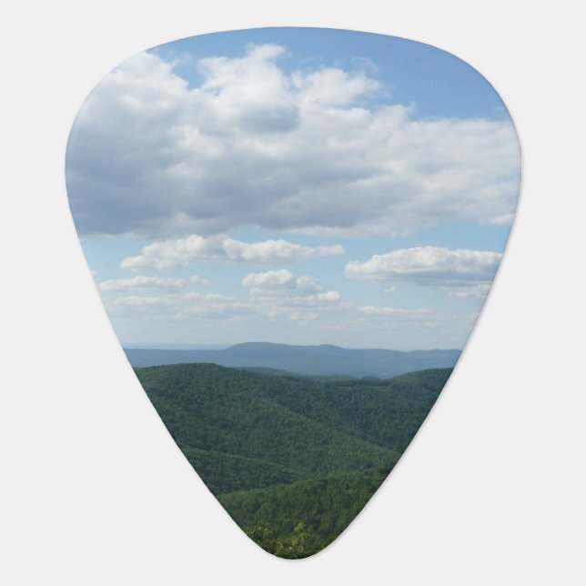 Appalachian Mountains I Shenandoah Guitar Pick (Front)