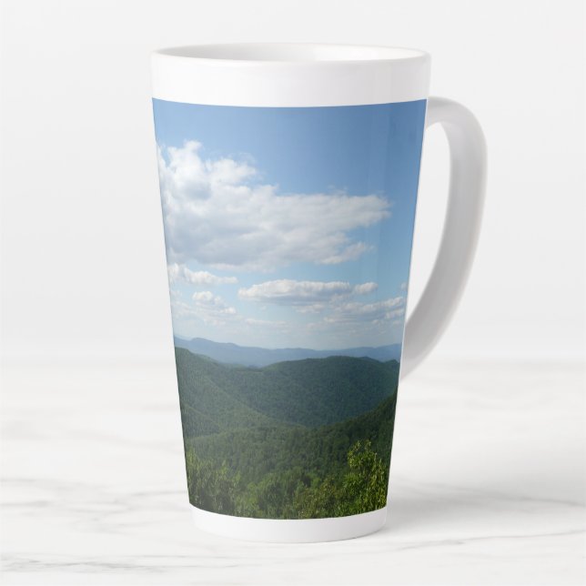 Appalachian Mountains I Shenandoah Latte Mug (Right Angle)