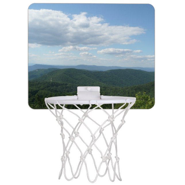 Appalachian Mountains I Shenandoah Mini Basketball Hoop (Front)