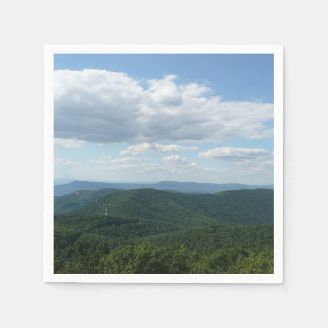 Appalachian Mountains I Shenandoah Paper Napkins (Front)