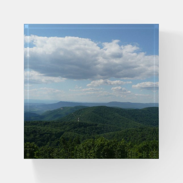 Appalachian Mountains I Shenandoah Paperweight (Front)