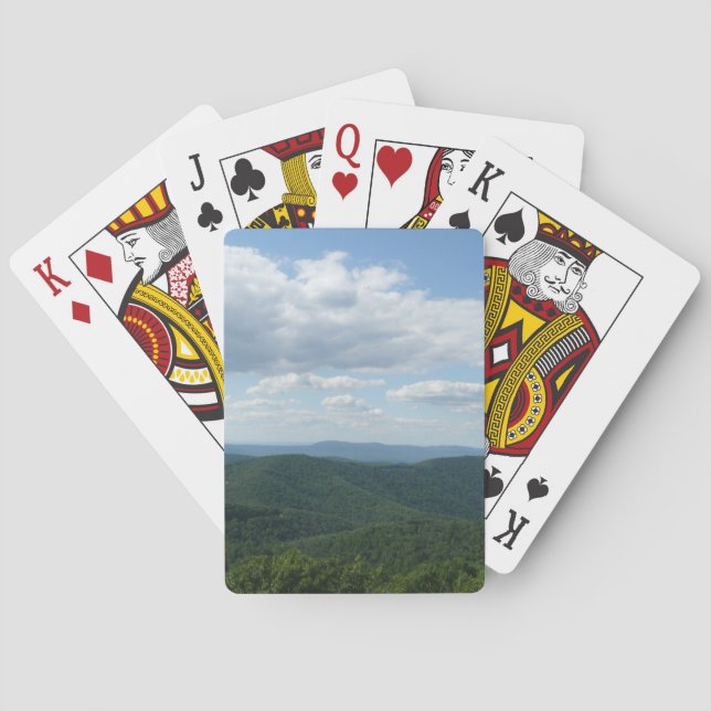 Appalachian Mountains I Shenandoah Poker Cards (Back)