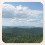 Appalachian Mountains I Shenandoah Square Paper Coaster