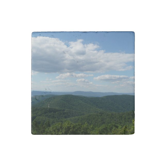 Appalachian Mountains I Shenandoah Stone Magnet (Front)