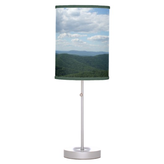 Appalachian Mountains I Shenandoah Table Lamp (Front)