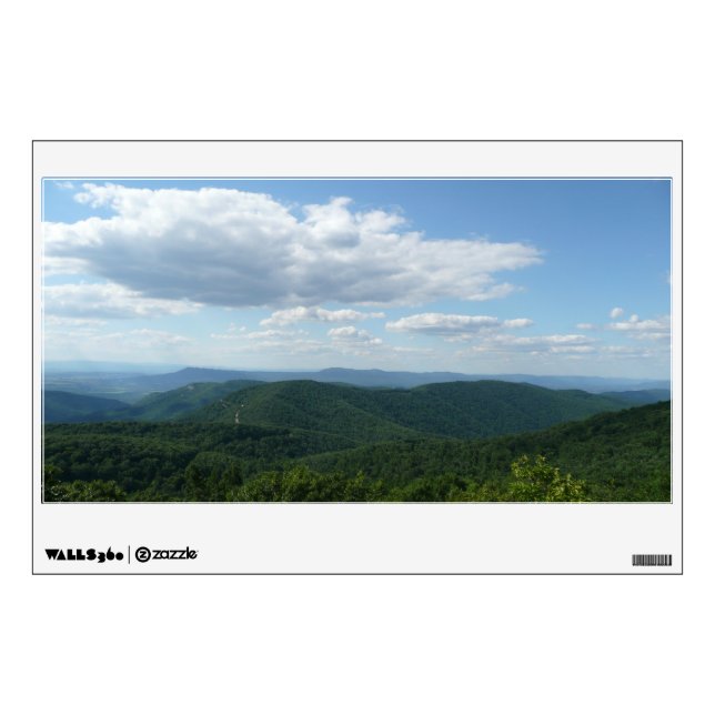 Appalachian Mountains I Shenandoah Wall Sticker (Front)