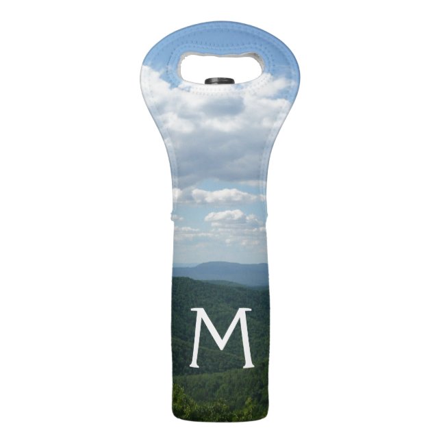 Appalachian Mountains I Shenandoah Wine Bag (Front)
