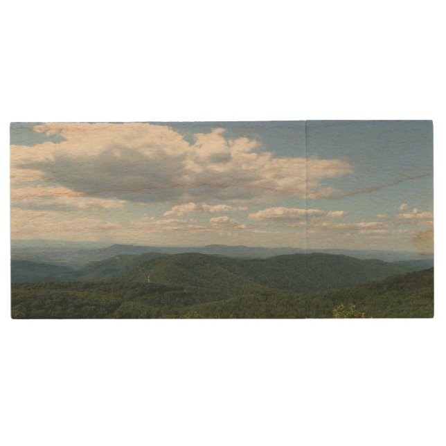 Appalachian Mountains I Shenandoah Wood Flash Drive (Front)