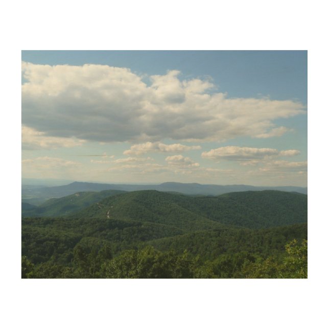 Appalachian Mountains I Shenandoah Wood Wall Art (Front)