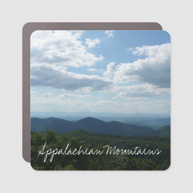 Appalachian Mountains II Shenandoah Car Magnet (Front)