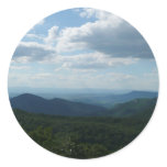 Appalachian Mountains II Shenandoah Classic Round Sticker