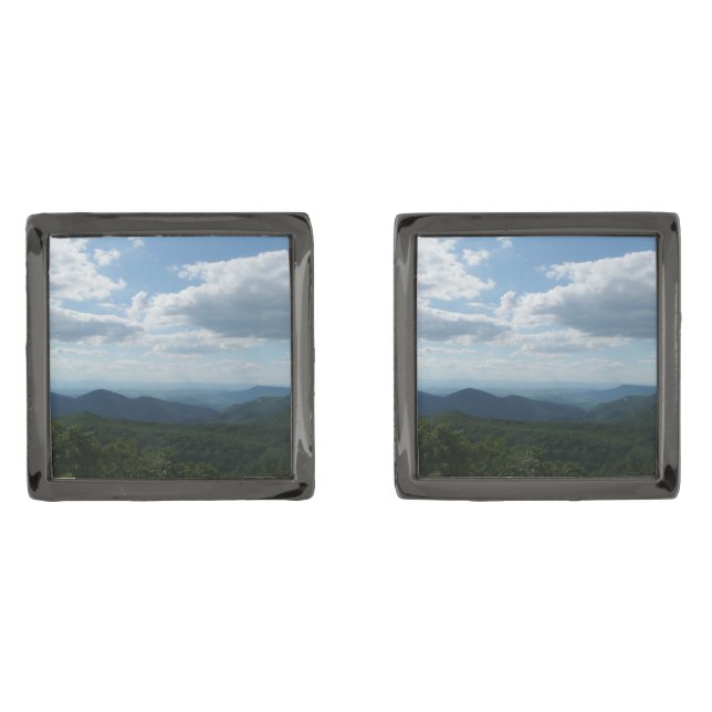 Appalachian Mountains II Shenandoah Cufflinks (Front)