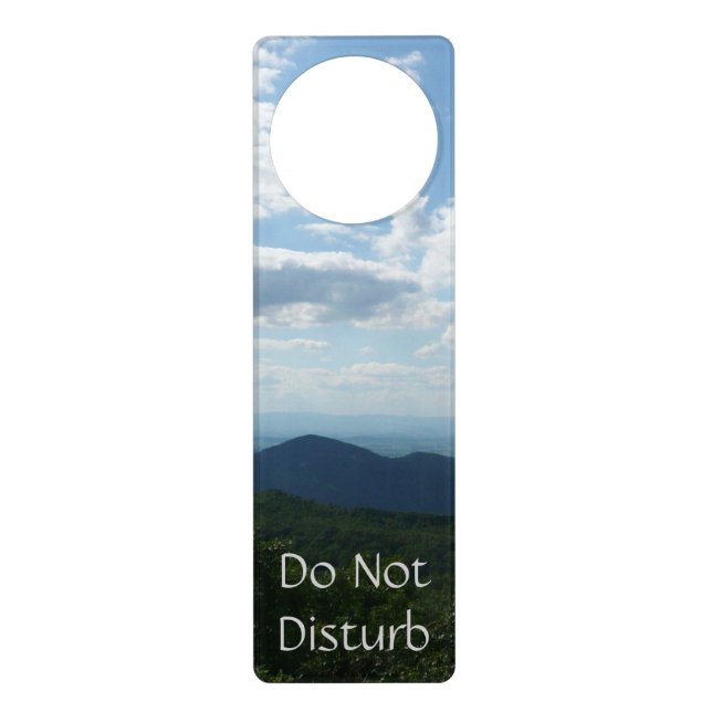 Appalachian Mountains II Shenandoah Door Hanger (Front)