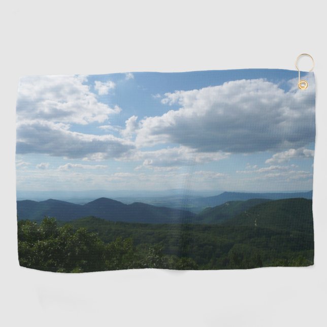 Appalachian Mountains II Shenandoah Golf Towel (Horizontal)