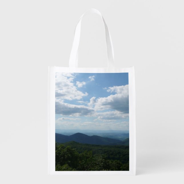 Appalachian Mountains II Shenandoah Grocery Bag (Front)