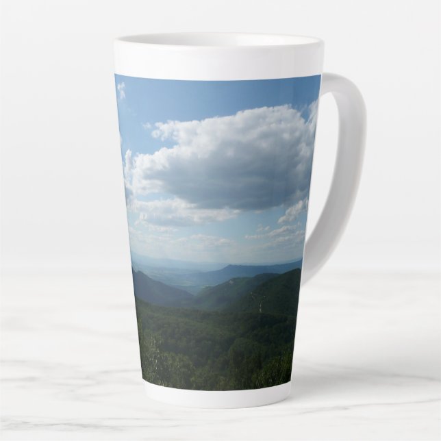 Appalachian Mountains II Shenandoah Latte Mug (Right Angle)