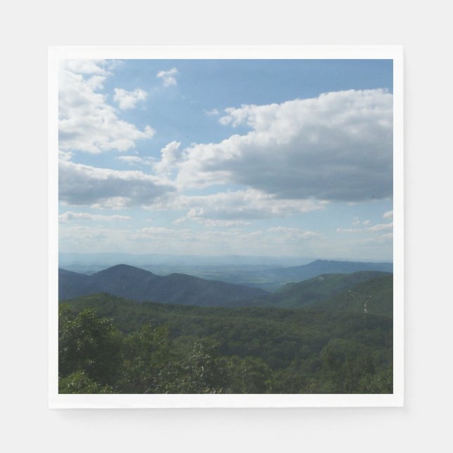 Appalachian Mountains II Shenandoah Napkins (Front)