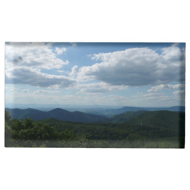 Appalachian Mountains II Shenandoah Place Card Holder (Front)