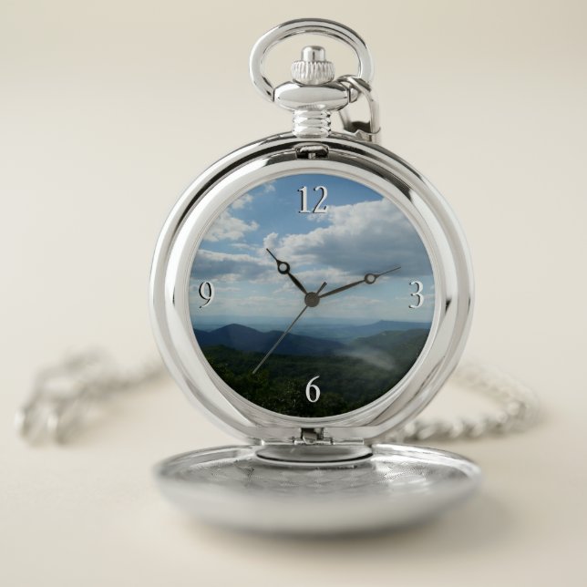 Appalachian Mountains II Shenandoah Pocket Watch (Inside)