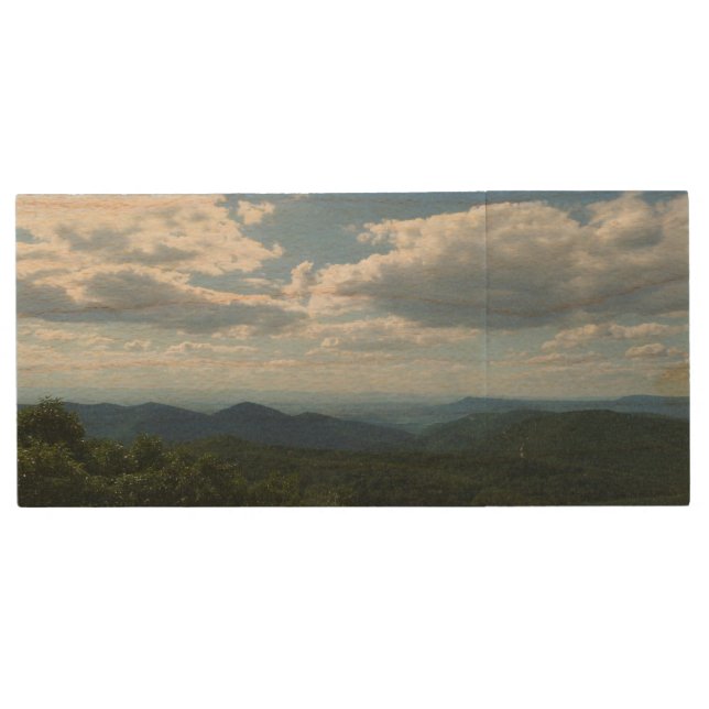 Appalachian Mountains II Shenandoah Wood Flash Drive (Front)