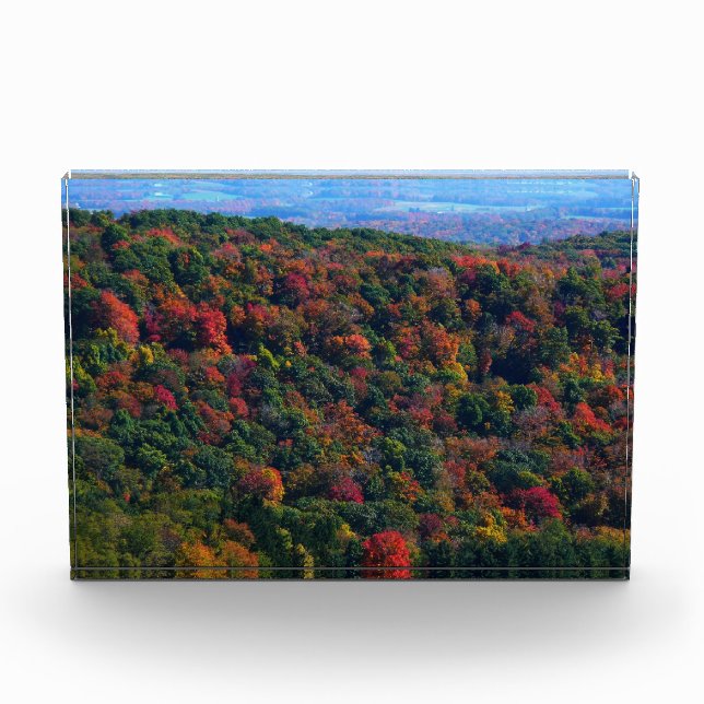 Appalachian Mountains in Fall Acrylic Award (Front)