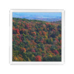 Appalachian Mountains in Fall Acrylic Tray