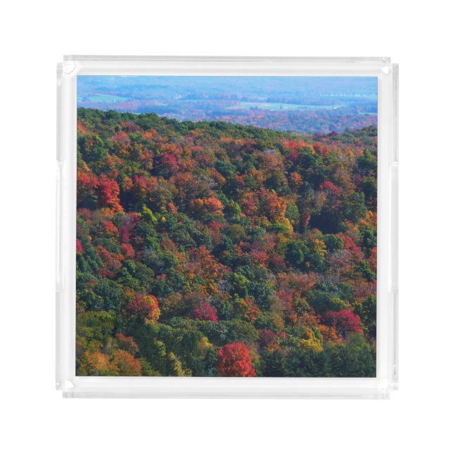 Appalachian Mountains in Fall Acrylic Tray (Front)