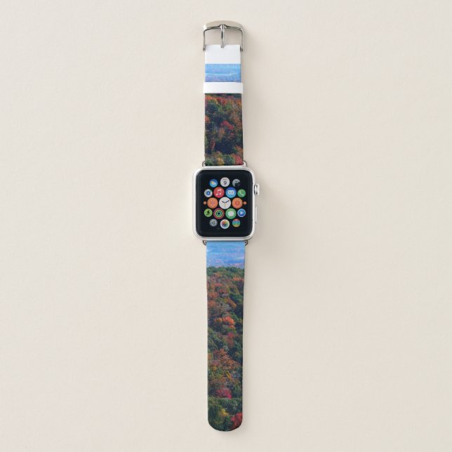 Appalachian Mountains in Fall Apple Watch Band (Front)