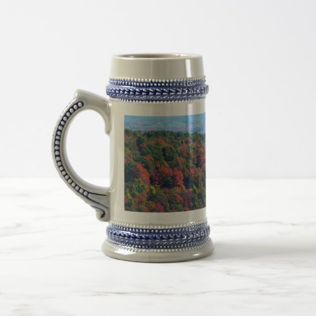 Appalachian Mountains in Fall Beer Stein (Left)