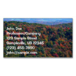 Appalachian Mountains in Fall Business Card Magnet