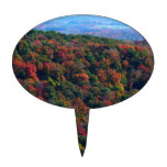 Appalachian Mountains in Fall Cake Topper