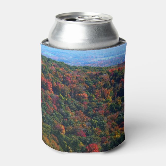 Appalachian Mountains in Fall Can Cooler (Can Front)