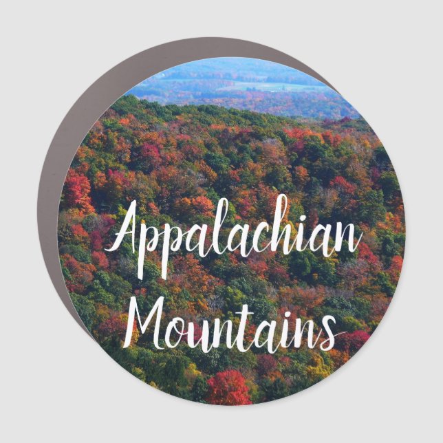 Appalachian Mountains in Fall Car Magnet (Front)