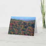 Appalachian Mountains in Fall Card