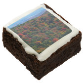 Appalachian Mountains in Fall Chocolate Brownie (Angled)