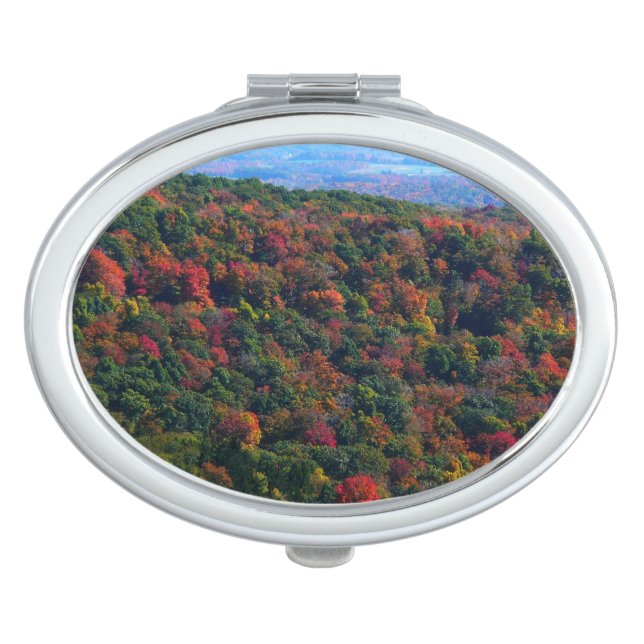 Appalachian Mountains in Fall Compact Mirror (Front)
